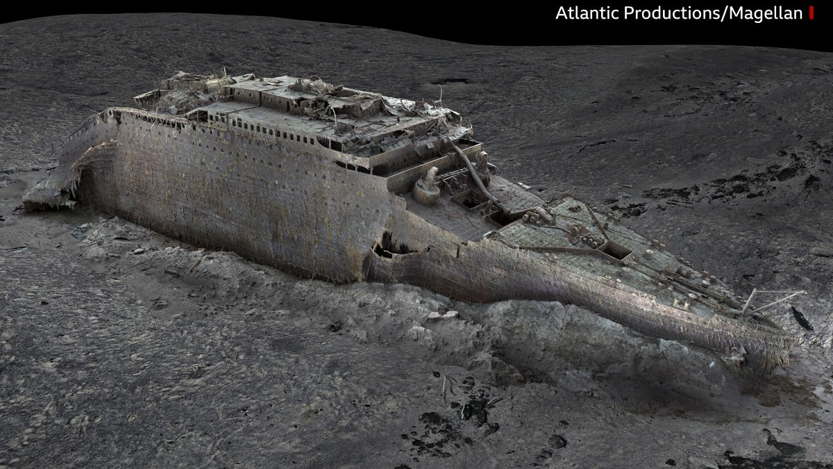 RMS Titanic – the first 3D scans of the world’s most famous wreck
