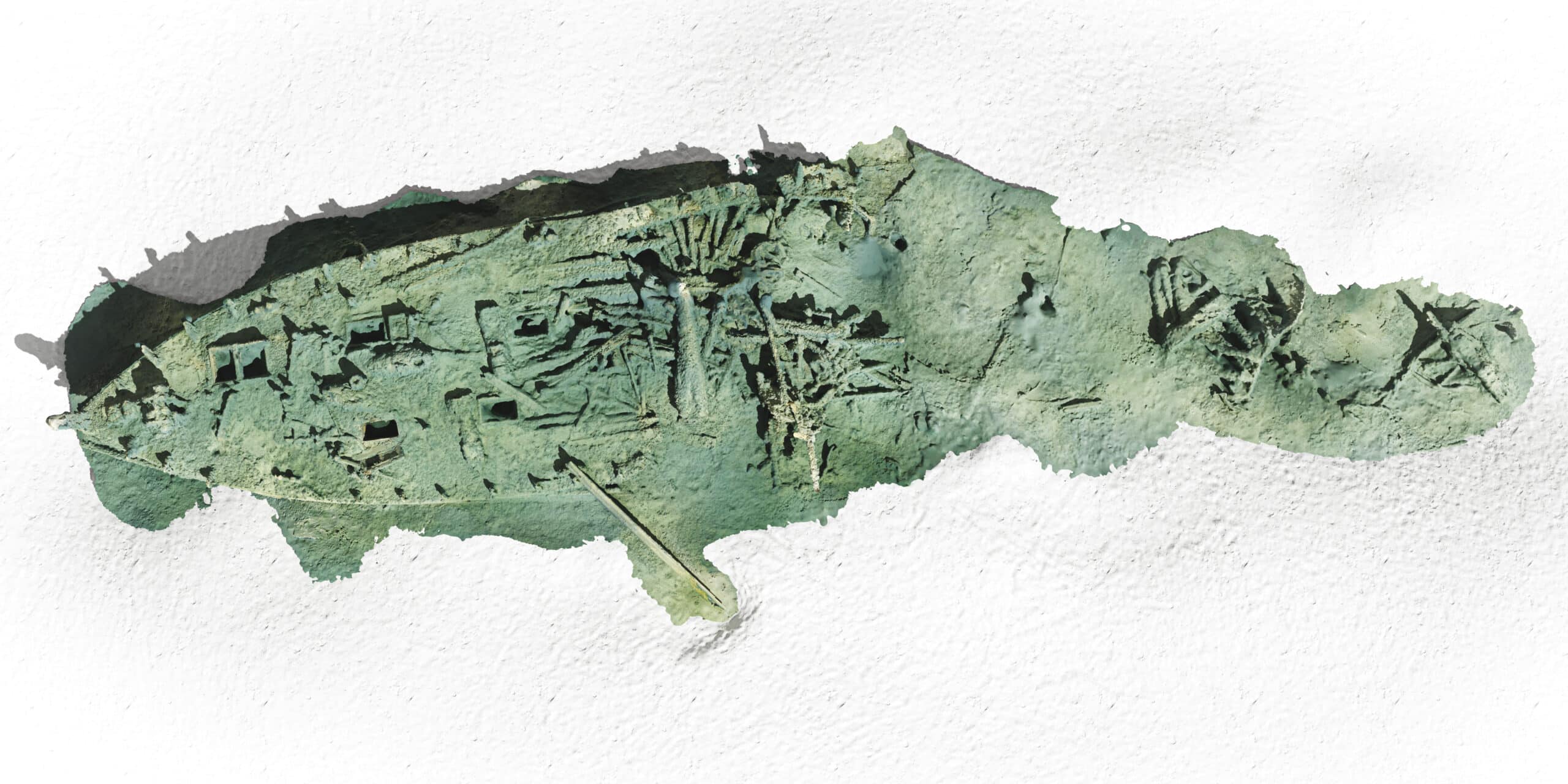 Visualisation of the wreck of KFK UJ 301