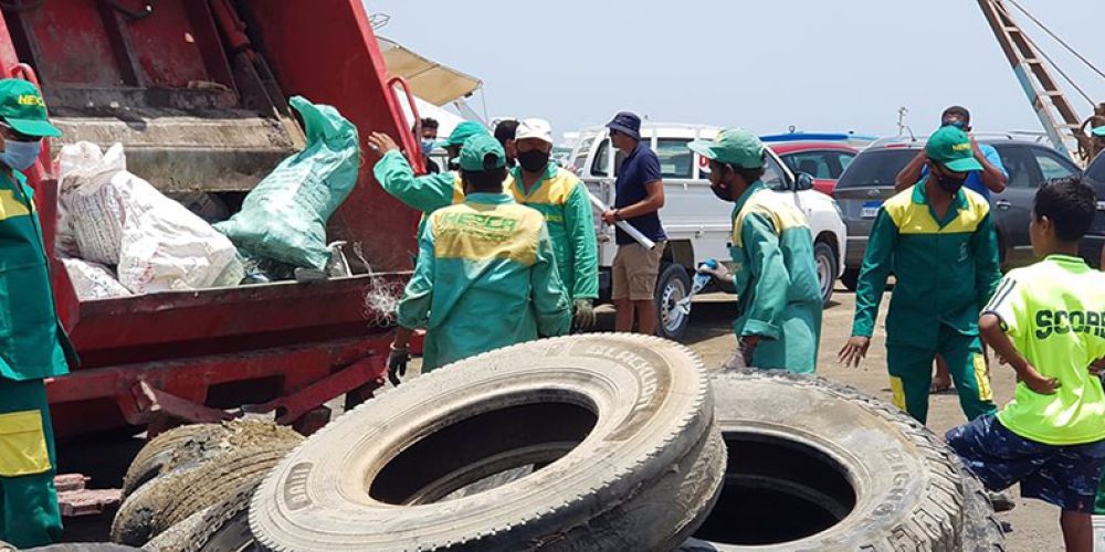 20 tonnes of rubbish removed from Marsa Alam port