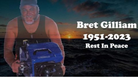 Bret Gilliam – technical diving pioneer has passed away at the age of 72