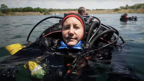 The Amazing Karen van den Oever – world’s deepest diving woman – Diving Talks 2023 speakers