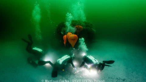 Busy weekend for Ghost Diving Poland divers in the Baltic Sea
