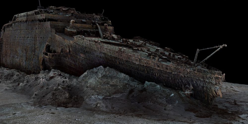 RMS Titanic – the first 3D scans of the world’s most famous wreck