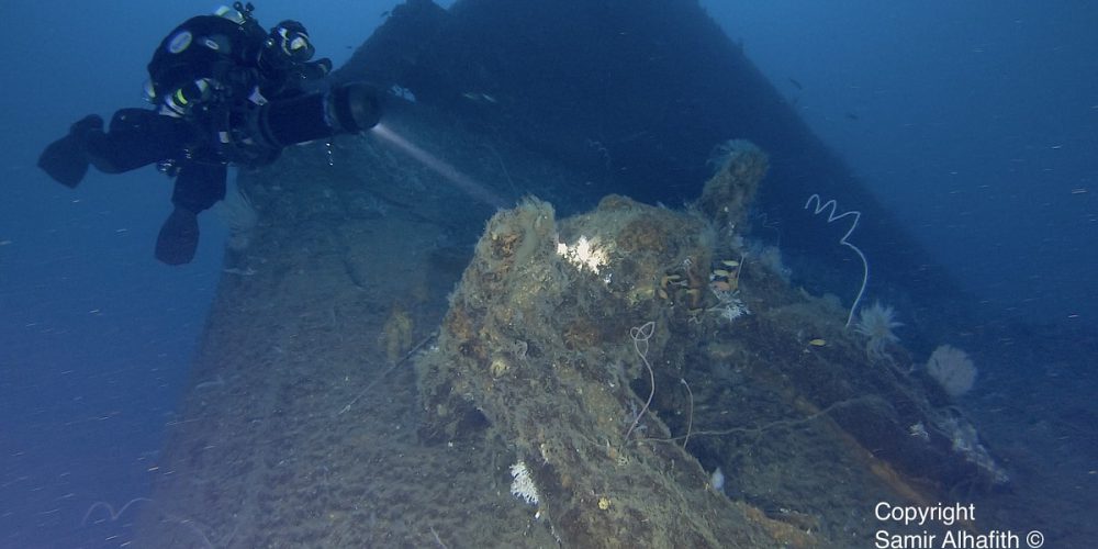 USS Ommaney Bay –  a group of technical divers has identified the wreck of the 1945 aircraft carrier