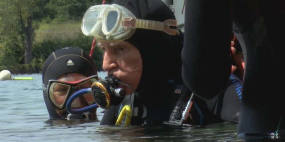 A centenarian became the world’s oldest diver!