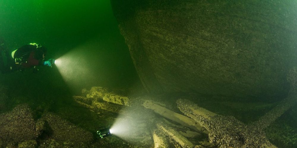 A magnificent sailing ship wreck from 1852 has been identified in the Baltic Sea.