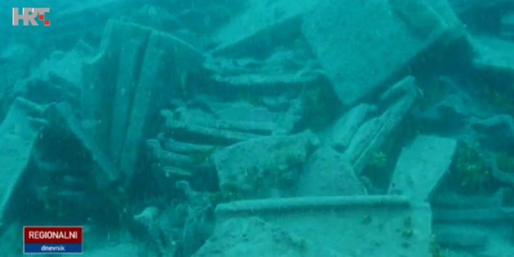 A wreck from the 1st century BC has been found in Croatia.
