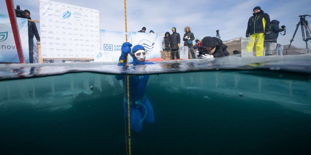 Alexei Molchanov sets new freediving world record