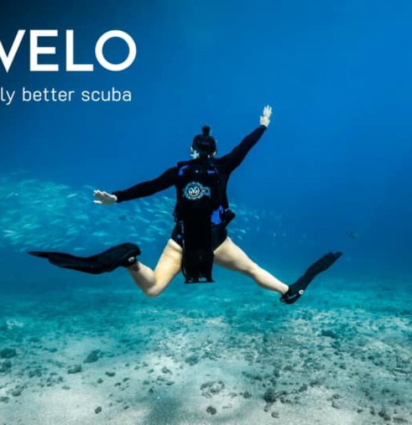 Avelo diving cylinder that allows you to dispense with BCD - video
