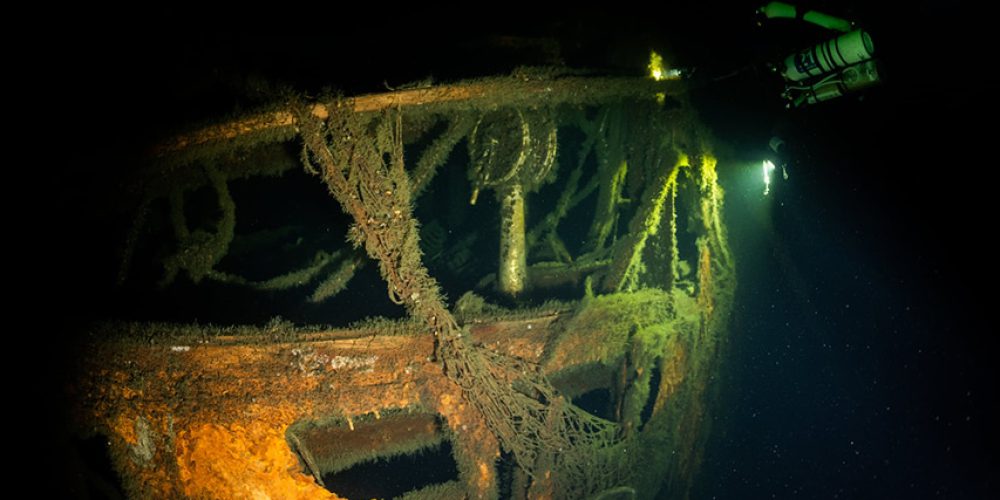 Baltictech Group conducted an inventory of the Goya wreck