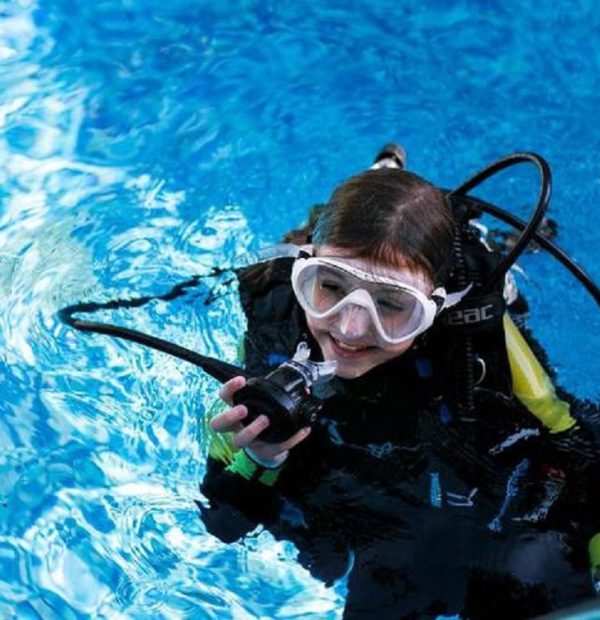 Dubai's 12-year-old youngest PADI MSD-certified diver