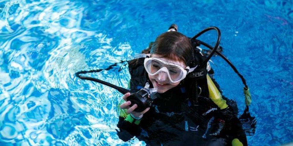Dubai’s 12-year-old youngest PADI MSD-certified diver