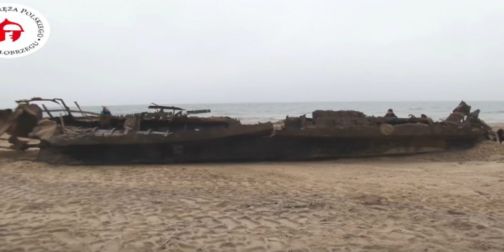 Excavation of wreck of German vessel completed – video