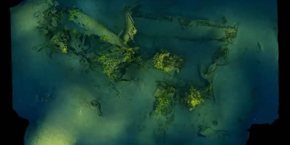 Five World War II aircraft wrecks have been found in the Adriatic Sea
