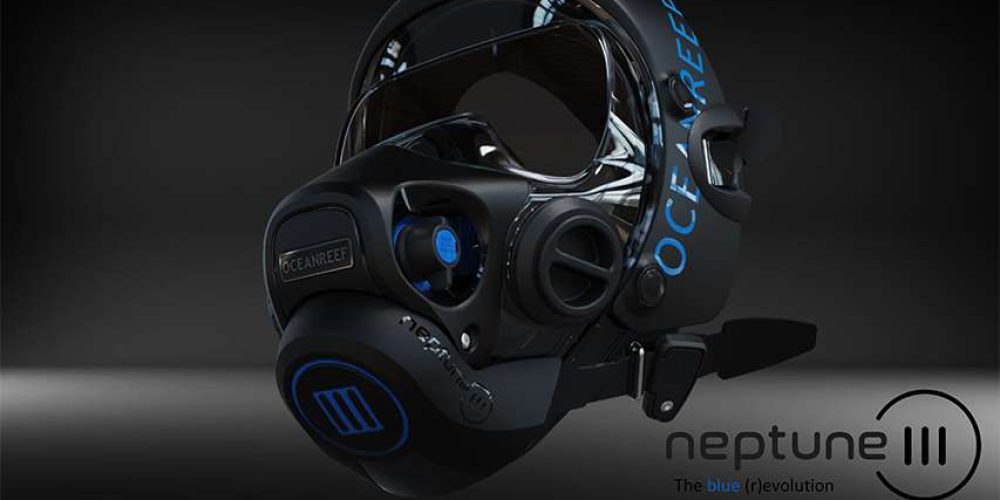 Full face mask Ocean Reef Space Extender Neptune III – New!