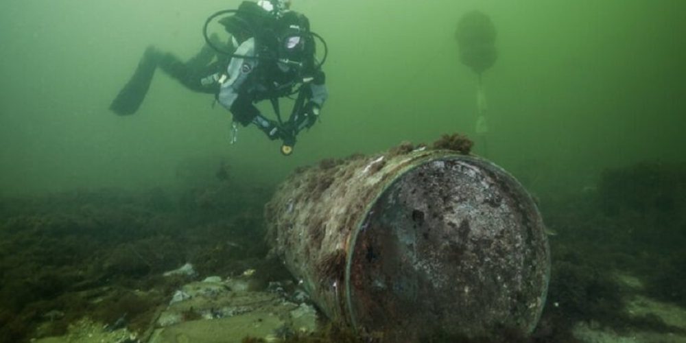 Germany plans to extract 1.6 million tonnes of munitions from the bottom of the Baltic Sea