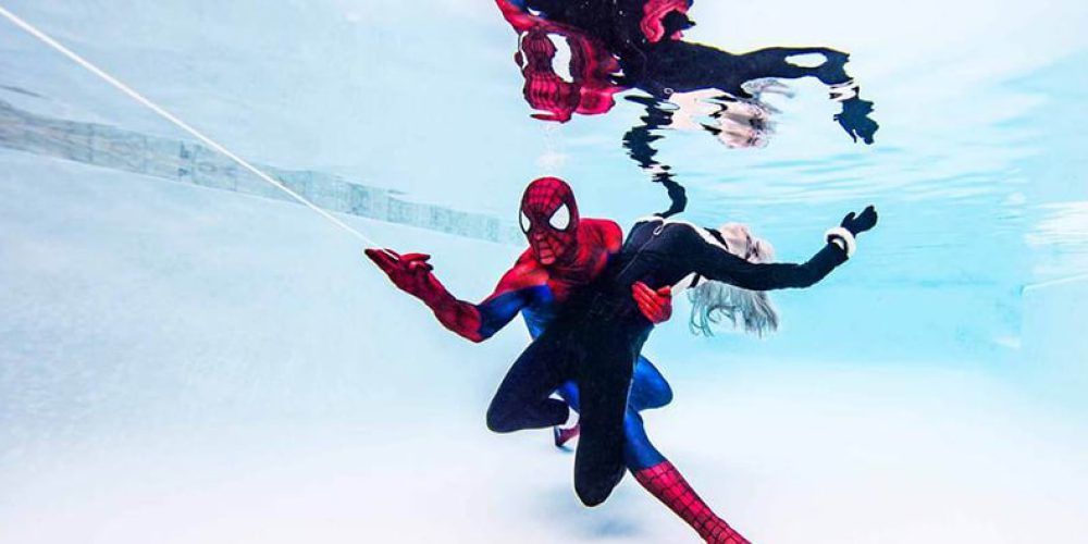 How to photograph superheroes underwater