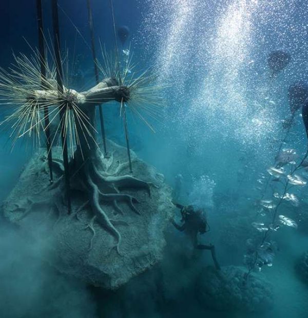 MUSAN - the museum of sunken sculptures in Cyprus is now open for divers!