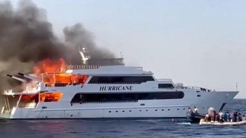 Egypt Liveaboard on fire 5th accident this year!