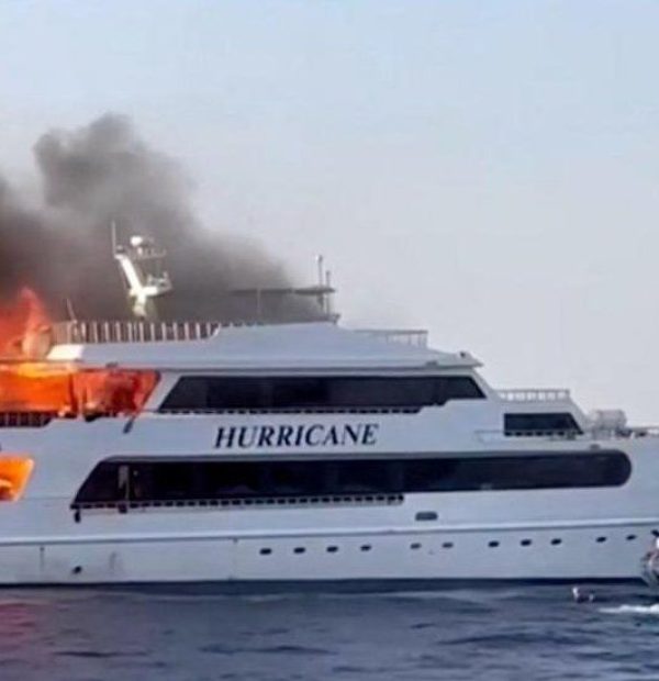 fire on the m/v hurricane egypt