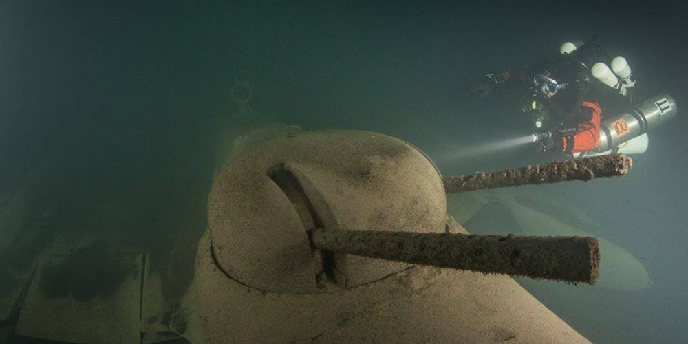 Mystery of the wreck of the Douglas A-20 Boston bomber in the Baltic Sea
