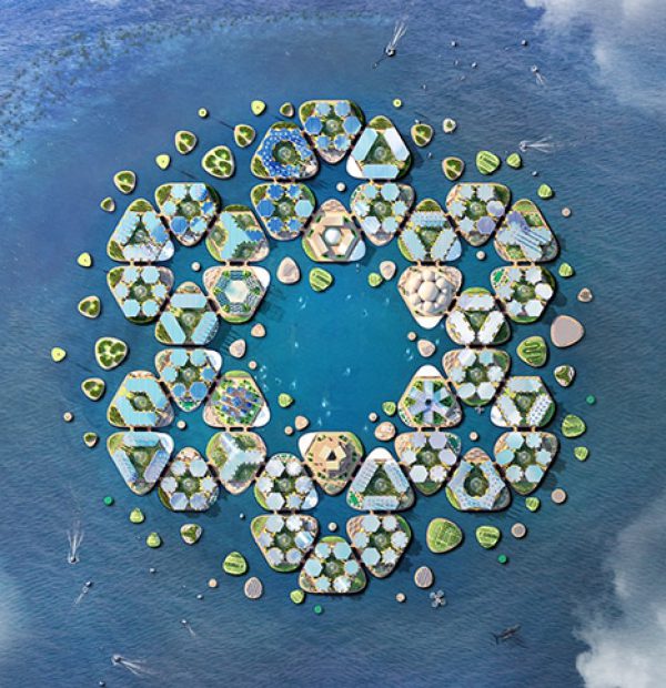 Oceanix - a prototype of a floating city will be built in South Korea