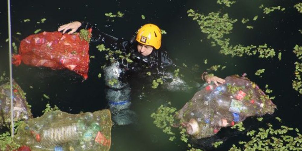 Over 5 tonnes of rubbish removed from Mexican cenotes!