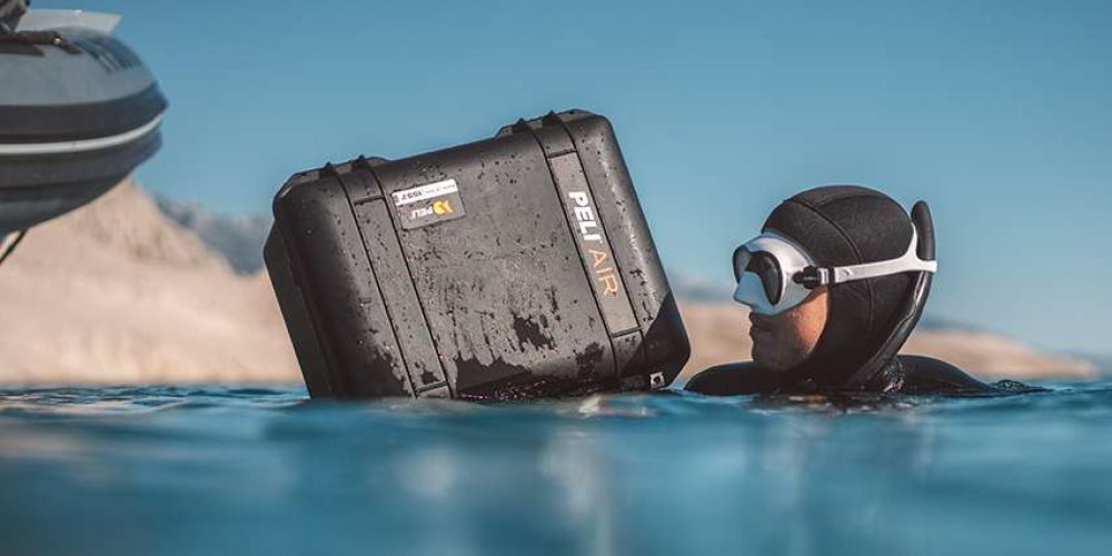 PELI Air transport boxes – the perfect companion for your diving expeditions