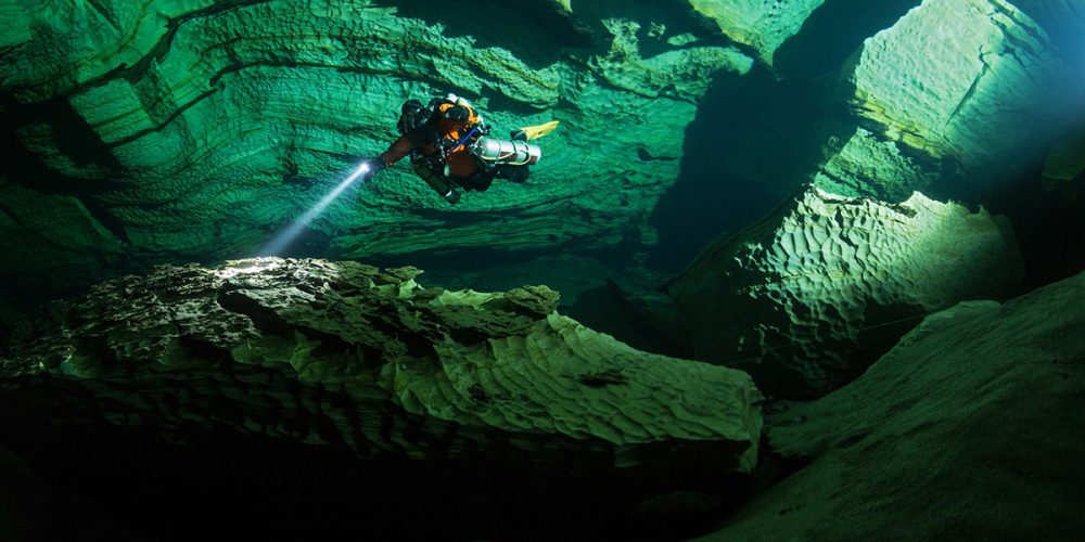 Plura Cave – help show its face and win a diving weekend!