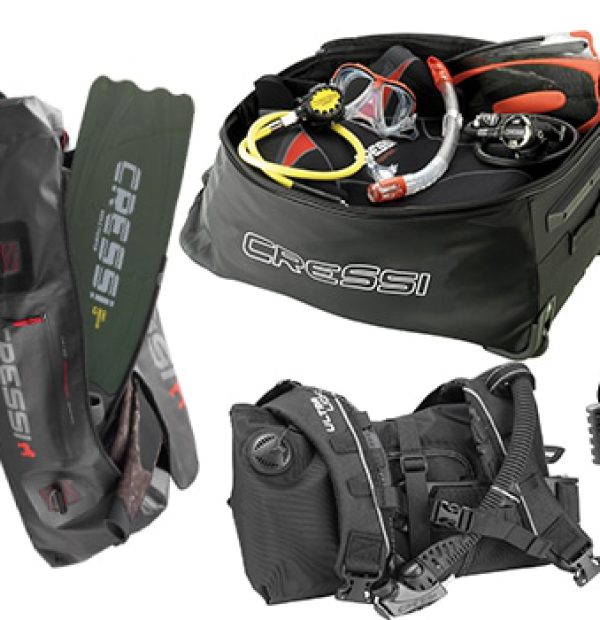 Problems with excess weight? Check out the super lightweight kit for diving trips!