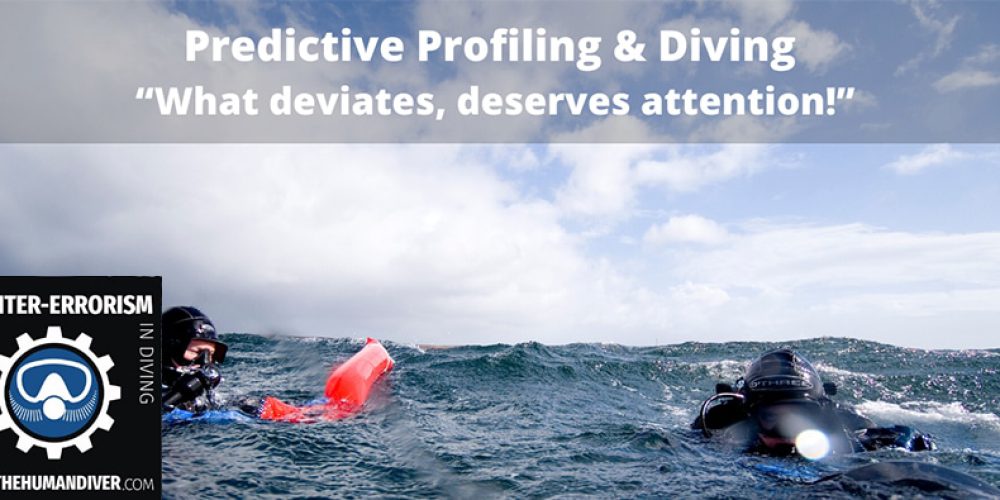 Profiling for prediction and diving in: “what deviates from the norm needs attention!”