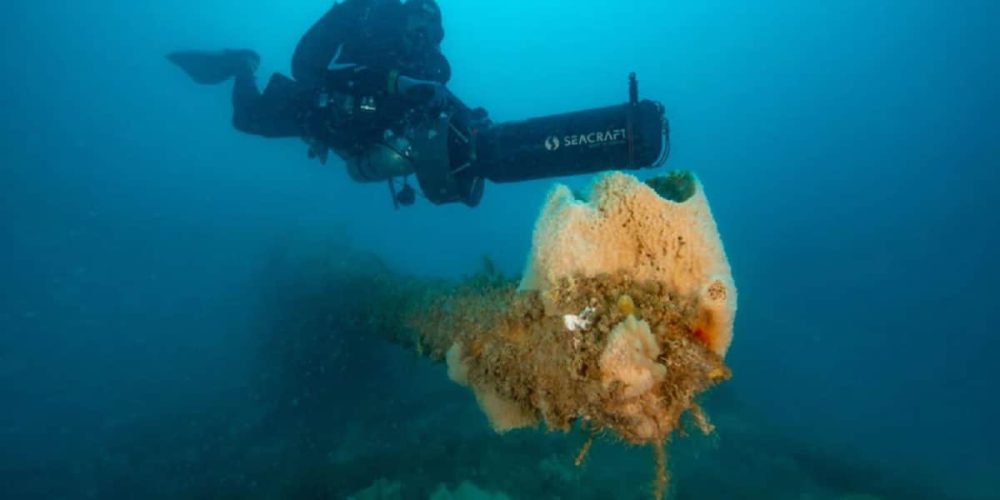 Researchers have created a 3D model of the wreck of the Japanese submarine I-124