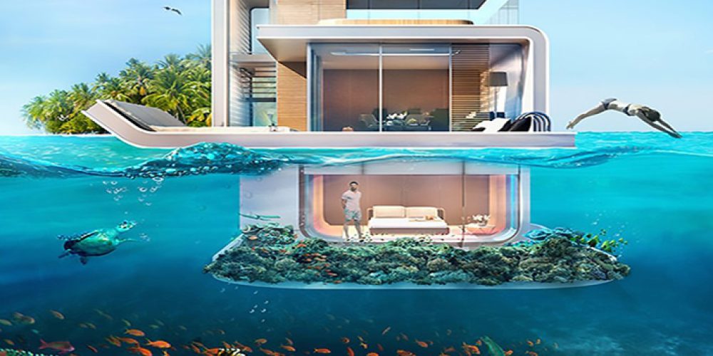 “Sea horse” – fabulous floating house with underwater bedroom – gallery