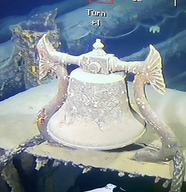 SS Nordnorge steamer bell and first pictures from the wreck - video