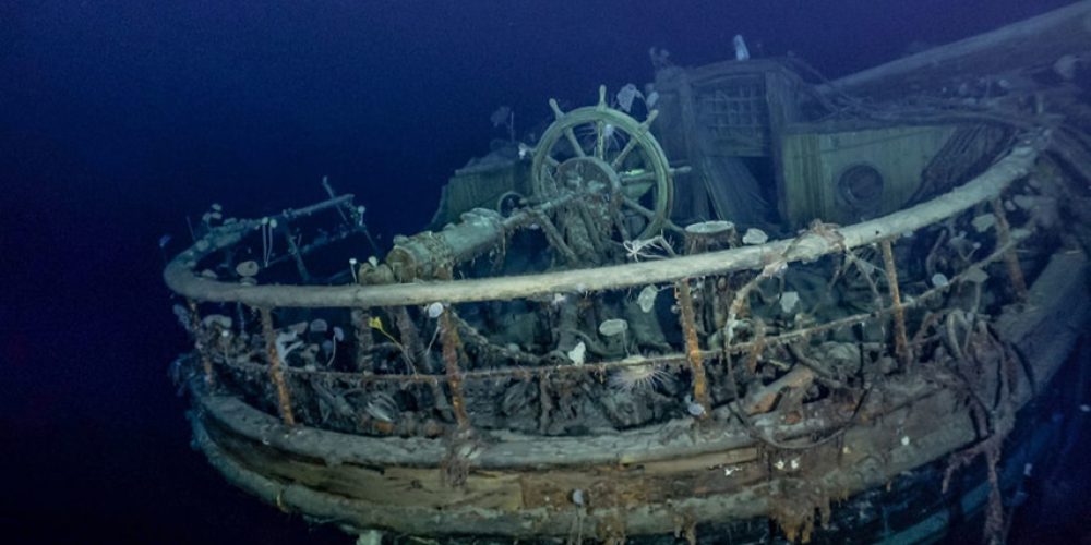 The wreck of Sir Ernest Shackleton’s ship Endurance has been found