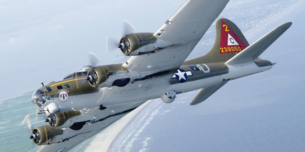The wreckage of a B-17 bomber has been found in the North Sea