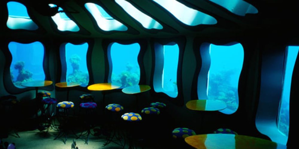 Underwater restaurant in Israel