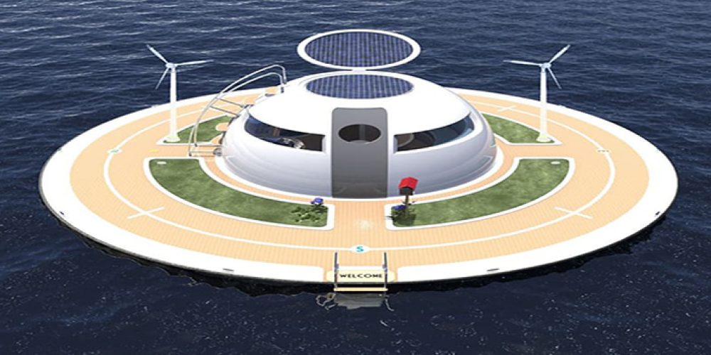 Unidentified Object… Floating home of the future? – video