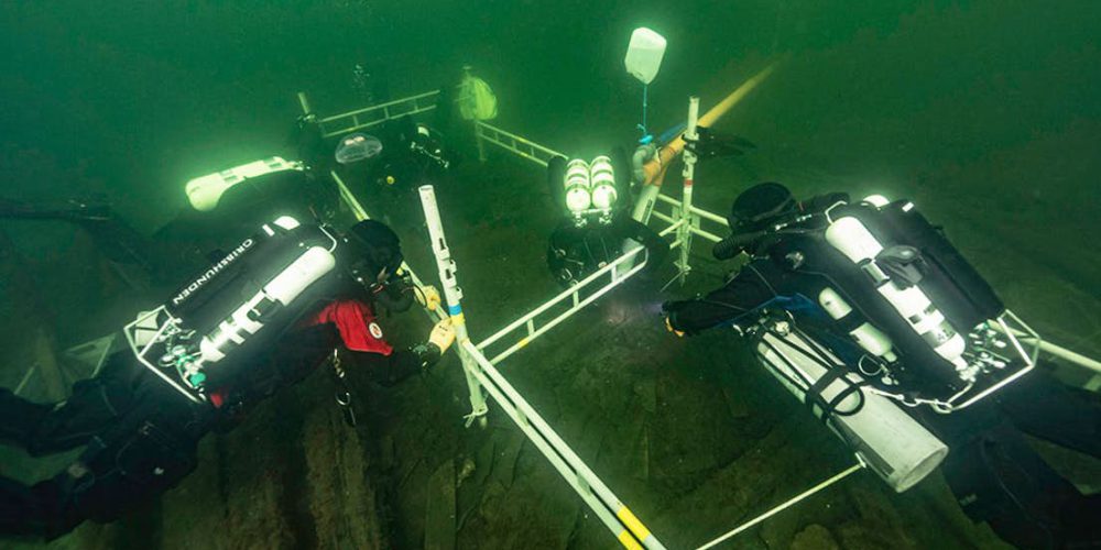 Unusual discoveries on a 15th century warship wreck