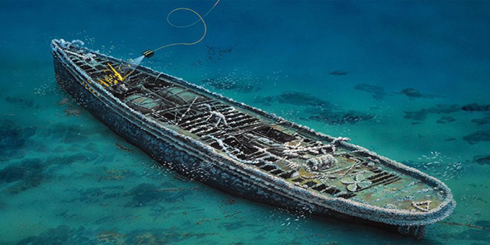 USS Conestoga wreck identified after 95 years – video