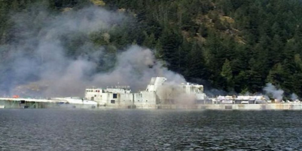 Vancouver: the HMCS Annapolis was sunk – video
