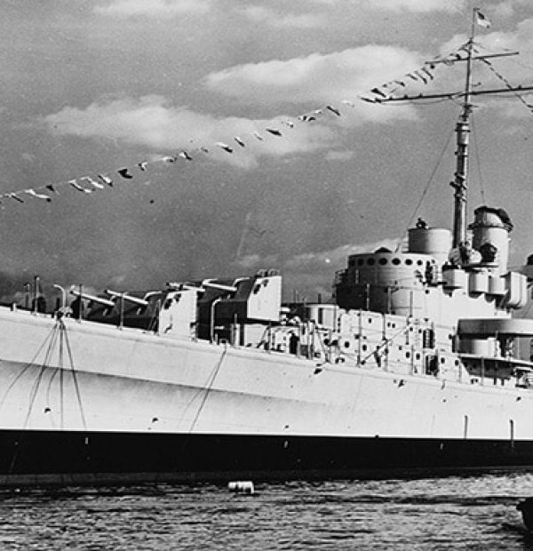 Wreck of 1942 cruiser found - video