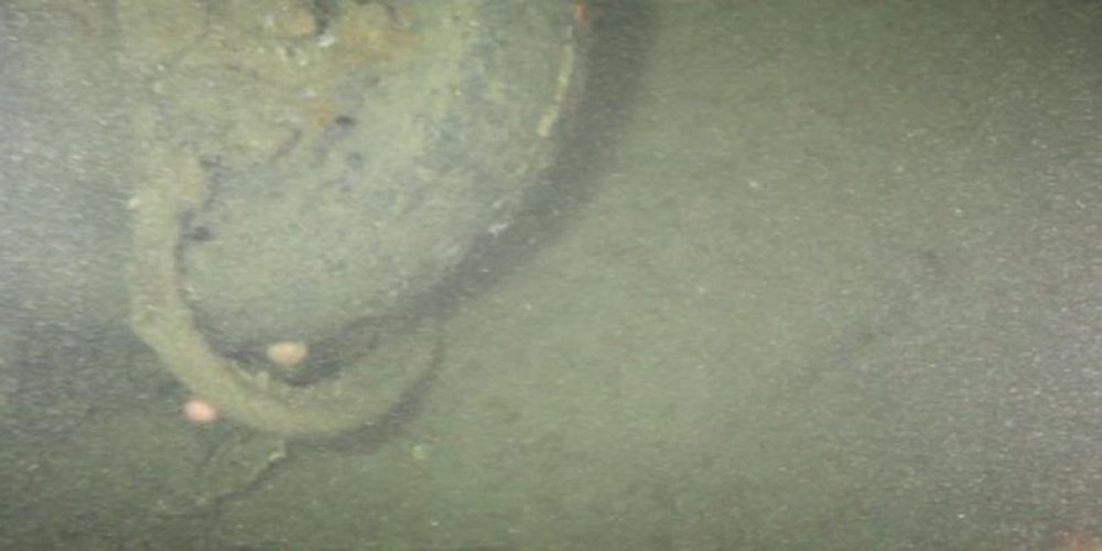 Wreckage of a bomber found in the North Sea